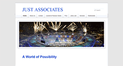 Desktop Screenshot of justassociate.com